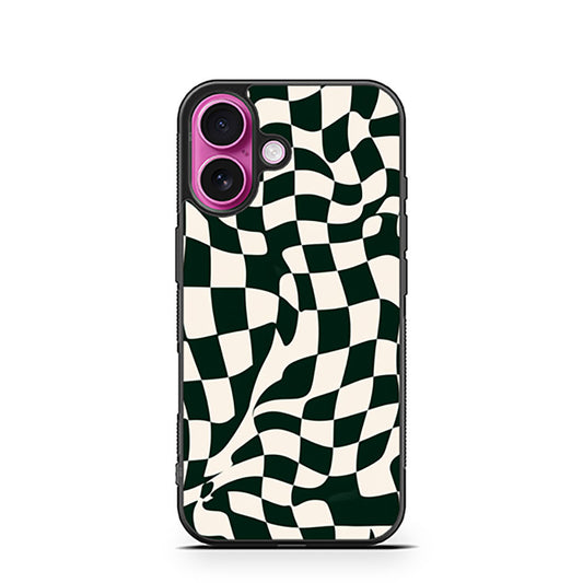 Dynamic Checkered Pattern iPhone 16 series case