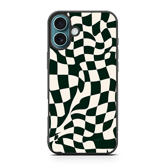 Dynamic Checkered Pattern iPhone 16 series case